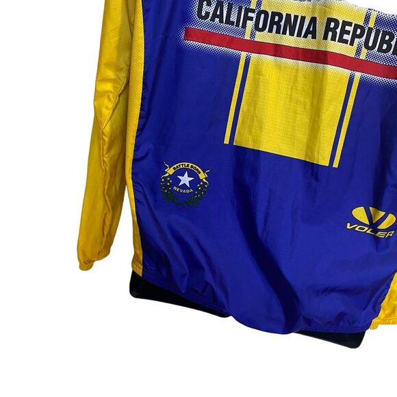 Vintage Voler California Nevada Republic 2000 Champion Windbreaker Jacket Sz M - Picture 6 of 15